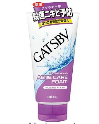 GATSBY Acne Care Ｍen Face Wash 130g