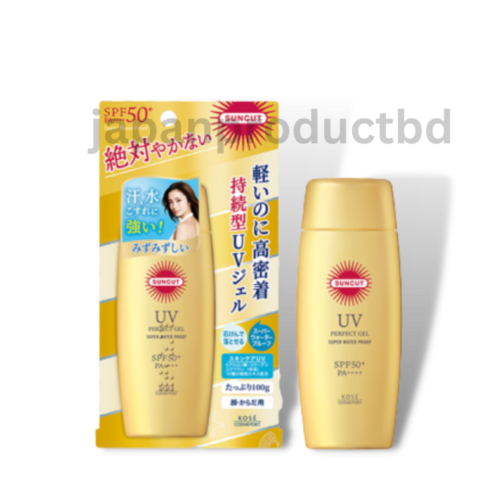 Kose Suncut PERFECT MILK UV Gel SPF 50+ PA+++ Super Waterproof 100g